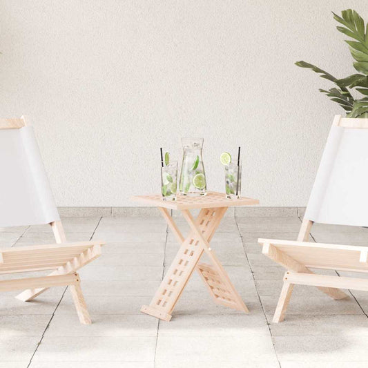 vidaXL Τραπεζάκι σαλονιού Καφέ 33 x 33 x 40,5 εκ Στερεό ξύλο καρυδιάς