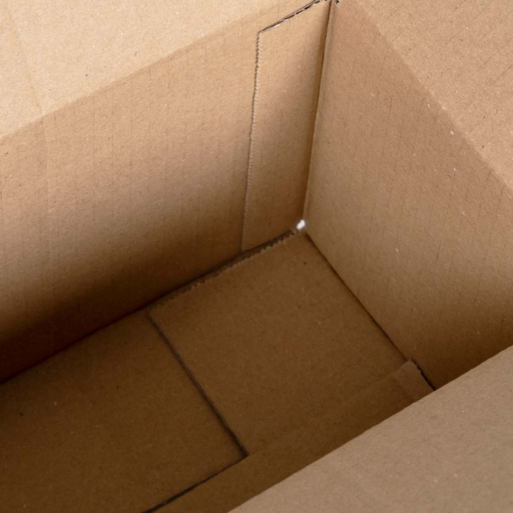 vidaXL Πτυσσόμενο Κουτί 50 pcs Φυσικό 24 x 13 x 13 εκ. Χαρτόνι