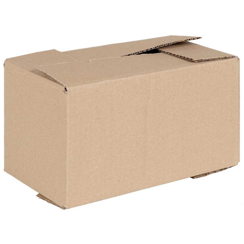 vidaXL Πτυσσόμενο Κουτί 50 pcs Φυσικό 24 x 13 x 13 εκ. Χαρτόνι