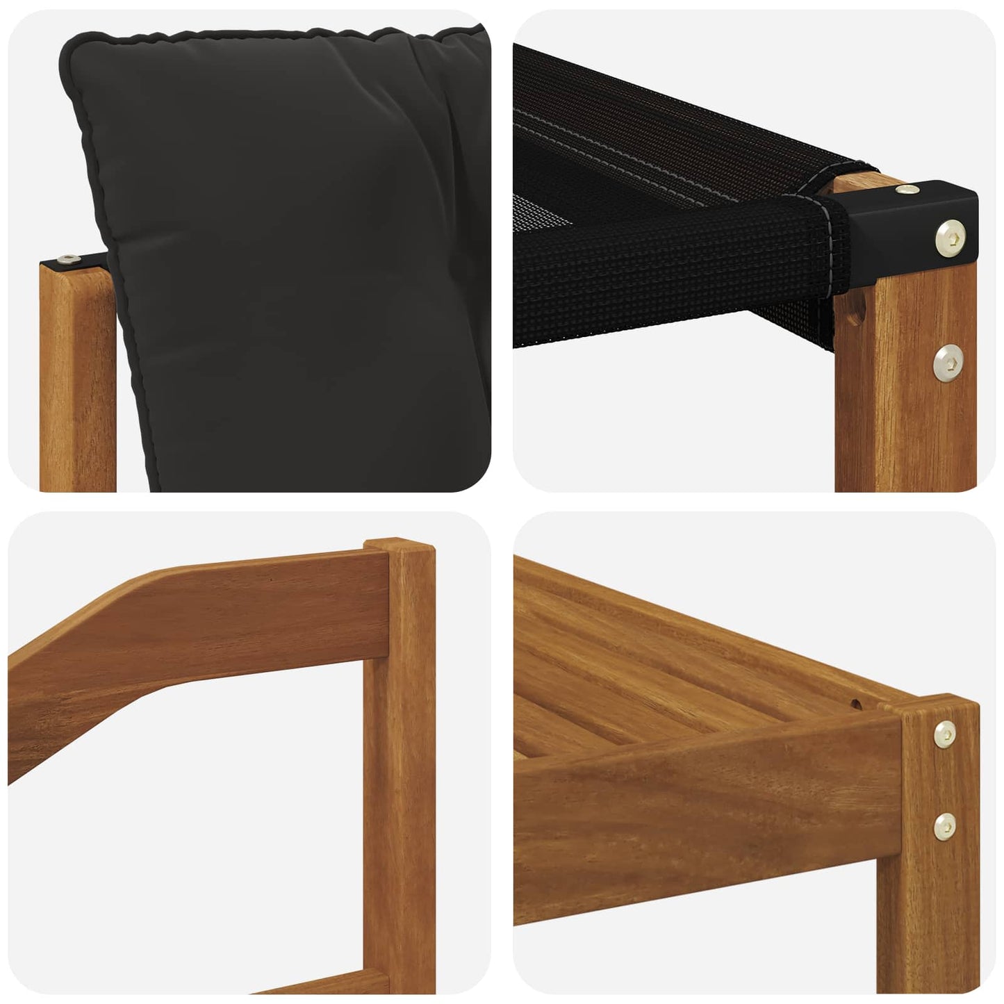 vidaXL Σειρά Καναπέ Εξωτερικού με μαξιλάρι 8 pcs Φυσικό και Μαύρο