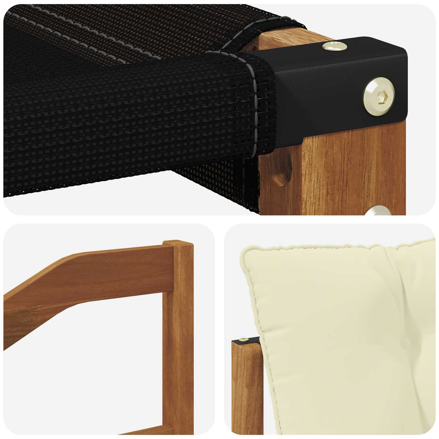 vidaXL Σειρά Καναπέ Εξωτερικού με μαξιλάρι 24 pcs Φυσικό και Κρέμα