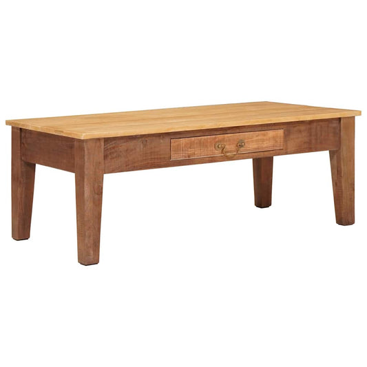 vidaXL Τραπεζάκι σαλονιού Καφέ 110 x 55 x 40 cm Στερεό ξύλο μάνγκο