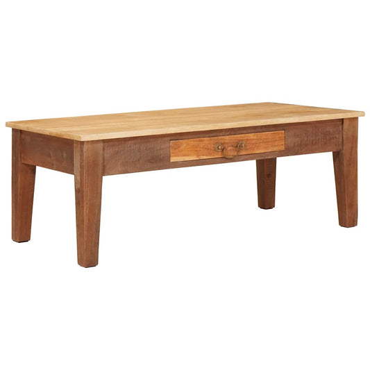 vidaXL Τραπεζάκι σαλονιού Καφέ 110 x 55 x 40 cm Στερεό ξύλο μάνγκο