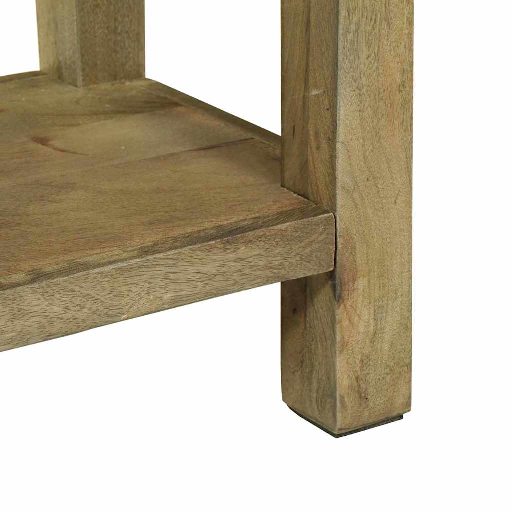 vidaXL Τραπέζι κονσόλας με συρτάρι Φυσικό Γκρι 110 x 30 x 80 εκ