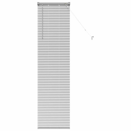 vidaXL Βενετσιάνικες Ρόδες Ασημί 175 x 40 εκ Αλουμίνιο