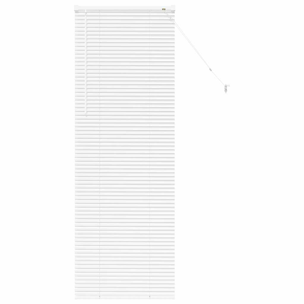 vidaXL Βενετσιάνικες Ρόδες Λευκό 175 x 60 εκ Αλουμίνιο