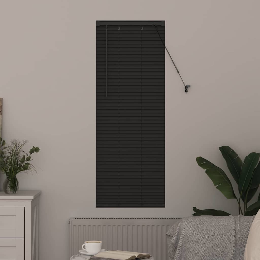 vidaXL Βενετσιάνικες Ρόδες Σκούρο Γκρι 130 x 50 εκ Αλουμίνιο