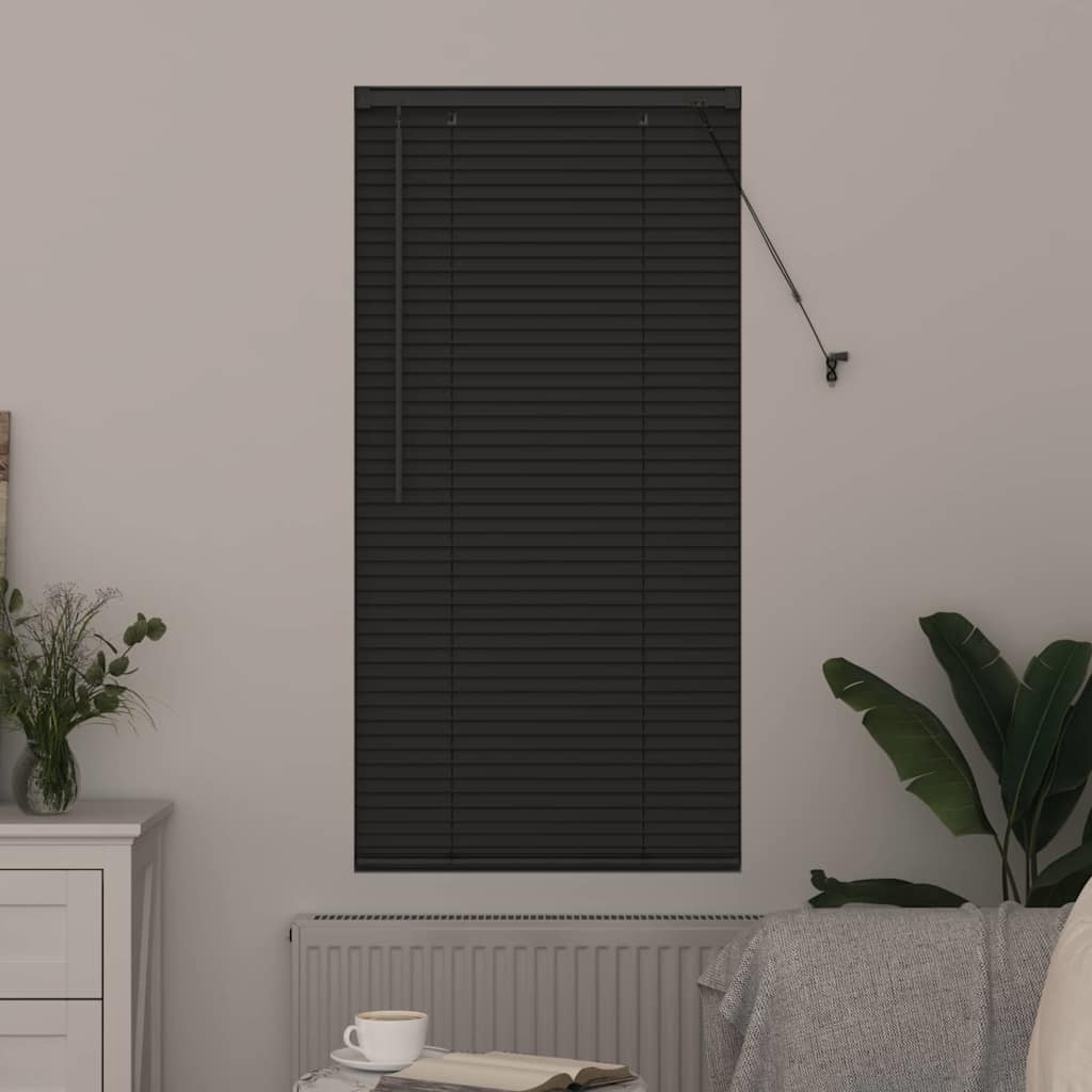vidaXL Βενετσιάνικες Ρόδες Σκούρο Γκρι 130 x 55 εκ Αλουμίνιο