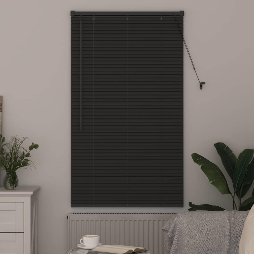 vidaXL Βενετσιάνικες Ρόδες Σκούρο Γκρι 130 x 80 εκ Αλουμίνιο