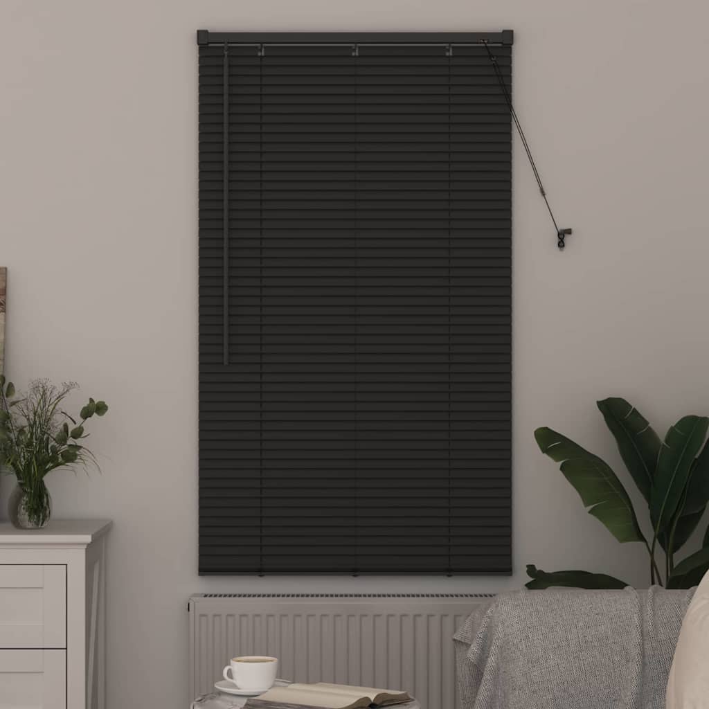 vidaXL Βενετσιάνικες Ρόδες Σκούρο Γκρι 175 x 75 εκ Αλουμίνιο
