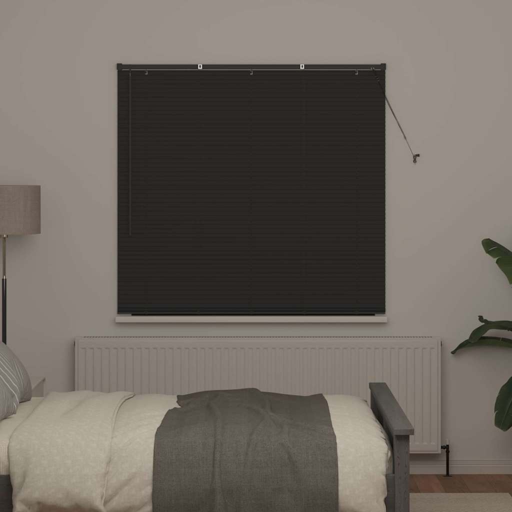vidaXL Βενετσιάνικες Ρόδες Σκούρο Γκρι 175 x 150 εκ Αλουμίνιο