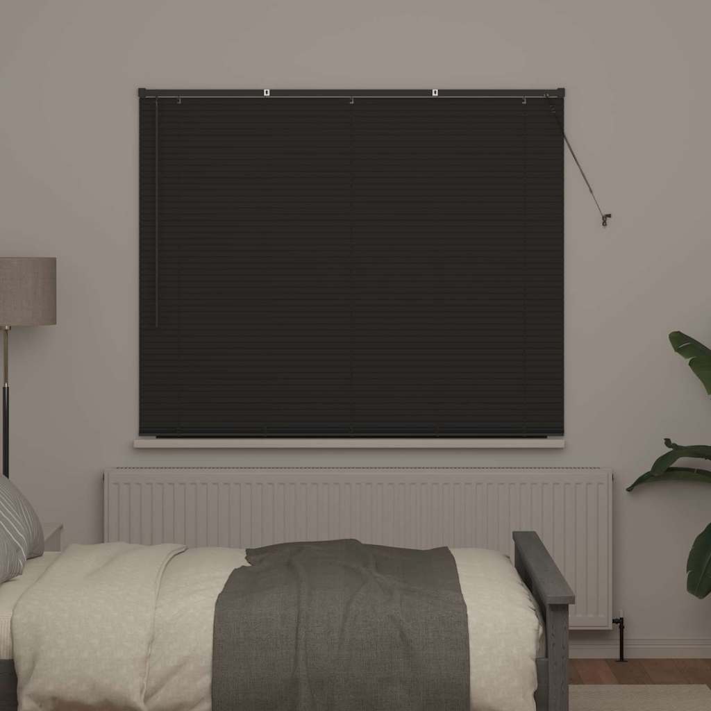 vidaXL Βενετσιάνικες Ρόδες Σκούρο Γκρι 175 x 160 εκ Αλουμίνιο