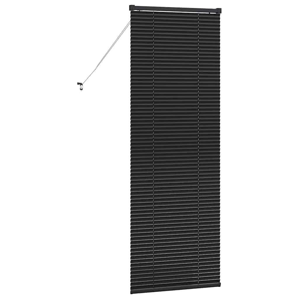vidaXL Βενετσιάνικες Ρόδες Μαύρο 175 x 60 εκ Αλουμίνιο