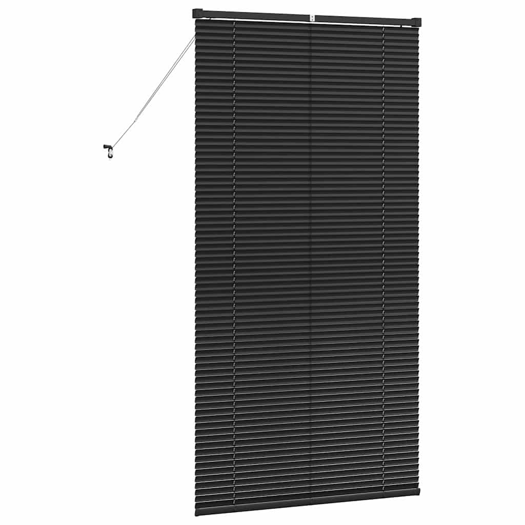 vidaXL Βενετσιάνικες Ρόδες Μαύρο 175 x 85 εκ Αλουμίνιο