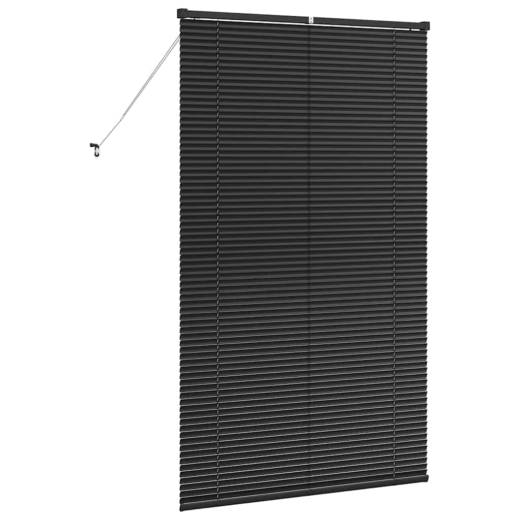 vidaXL Βενετσιάνικες Ρόδες Μαύρο 175 x 100 εκ. Αλουμίνιο