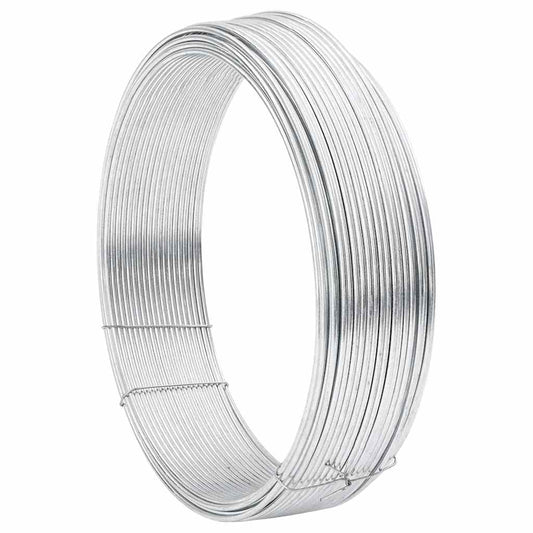 vidaXL Σχοινί Περιφράξεως Ασημί 33 μ