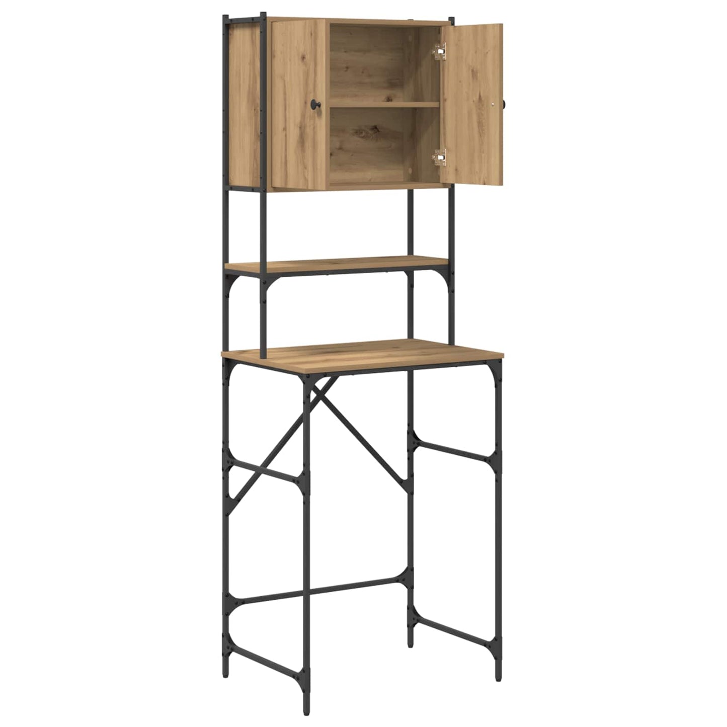 vidaXL Ντουλάπα Πλυντηρίου Artisan Oak 68 x 48,5 x 194 εκ