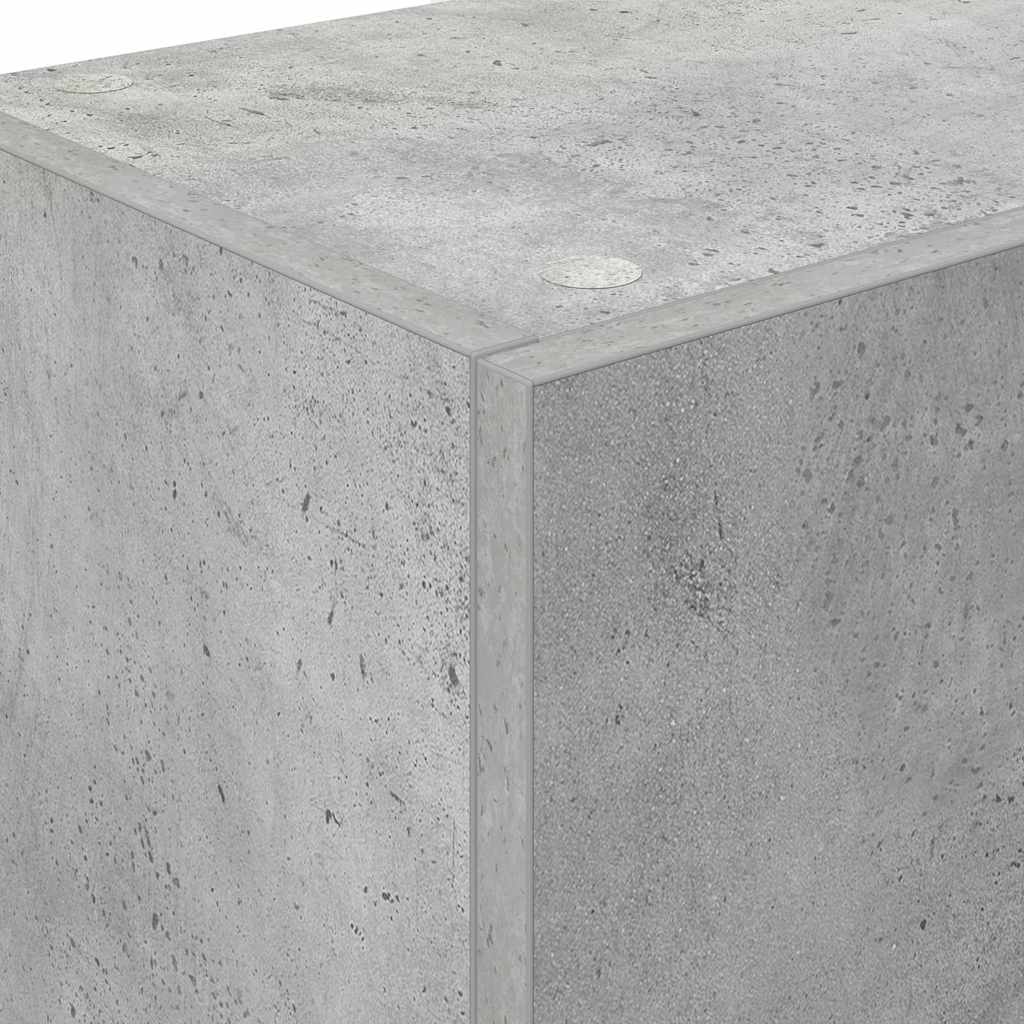 vidaXL Ντουλάπα Κουζίνας Γκρι 35 x 50 x 180 εκ. Επεξεργασμένο ξύλο