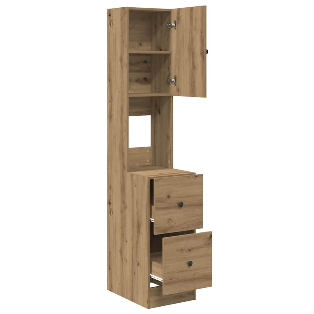 vidaXL Ντουλάπα Κουζίνας με συρτάρι artisan δρυς Επεξεργασμένο ξύλο