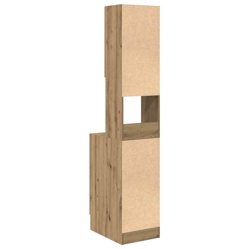 vidaXL Ντουλάπα Κουζίνας με συρτάρι artisan δρυς Επεξεργασμένο ξύλο