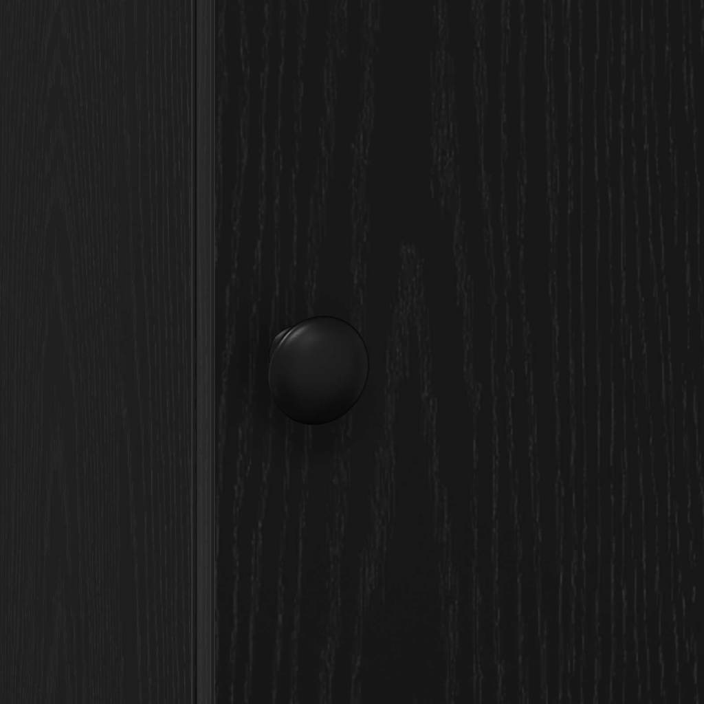 vidaXL Ντουλάπα Κουζίνας με συρτάρι Μαύρη δρυς Επεξεργασμένο ξύλο