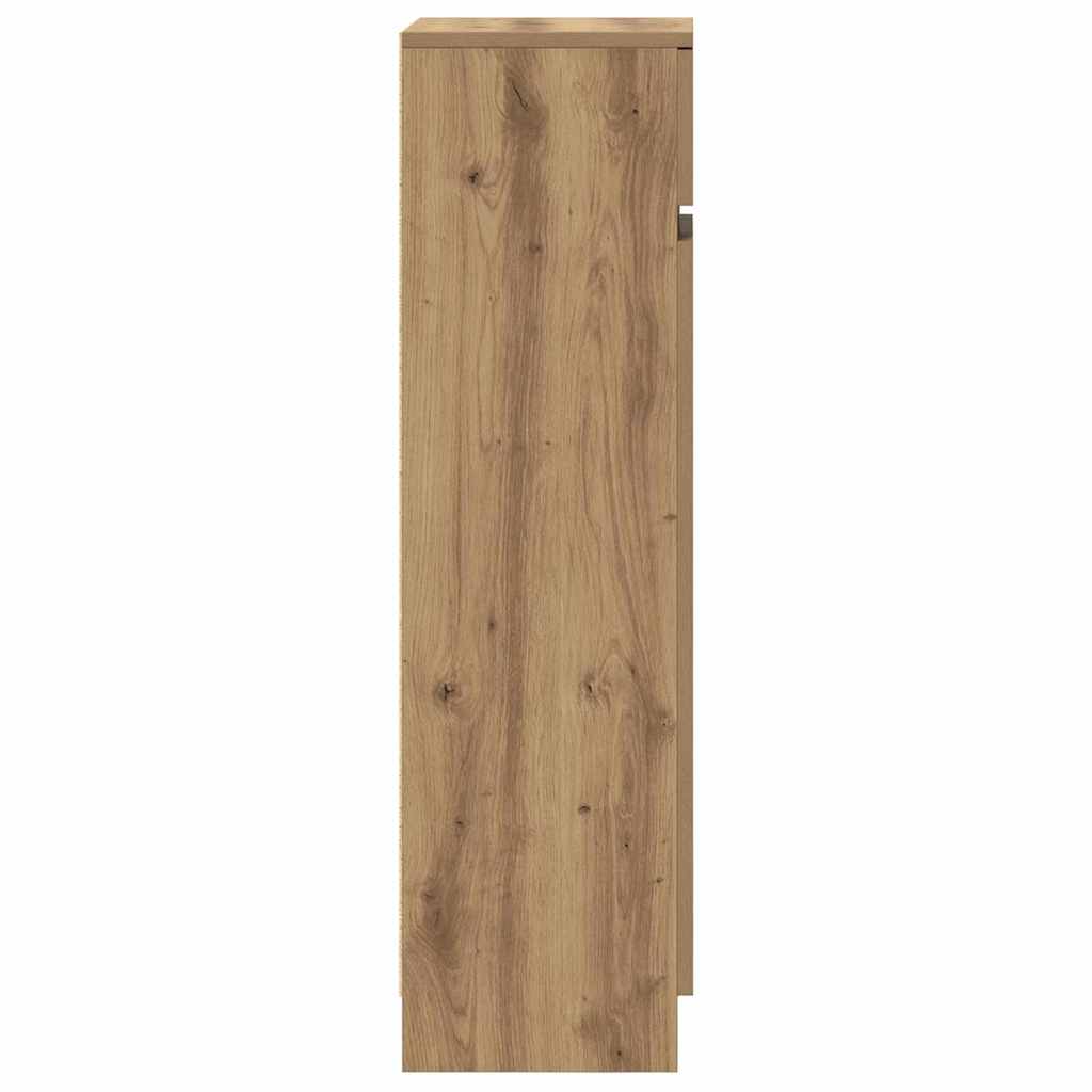 vidaXL Ντουλάπα Παπουτσιών με συρτάρι Artisan Oak 100,5 x 28 x 100 εκ