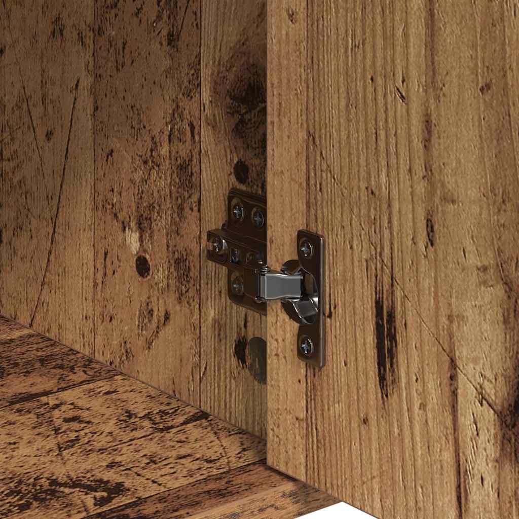 vidaXL Πλαϊνό γραφείο Παλιό ξύλο 60 x 31 x 70 εκ Επεξεργασμένο ξύλο