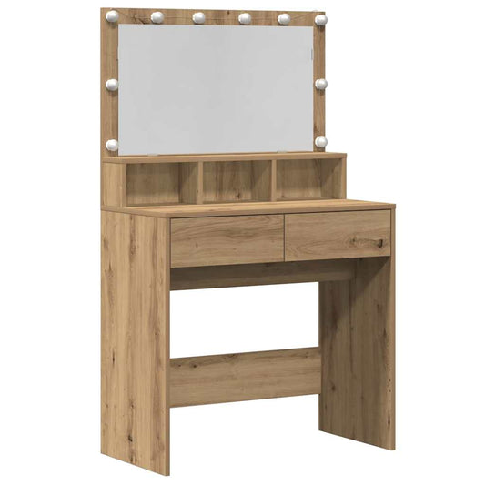 vidaXL Τραπέζι περιποίησης Artisan Oak 80 x 41 x 134,5 εκ.