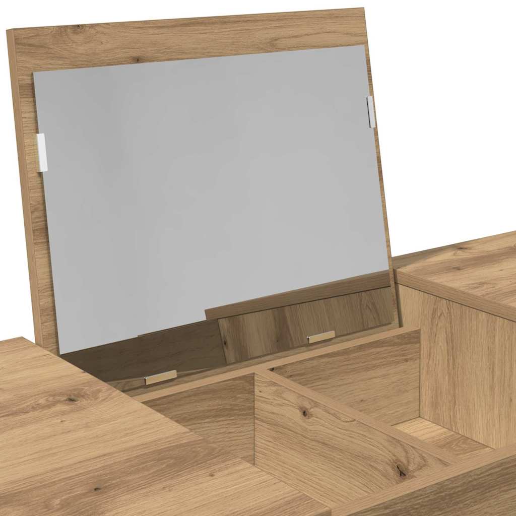 vidaXL Καλλυντικού Τραπέζι Artisan Oak 100 x 45 x 76 εκ.