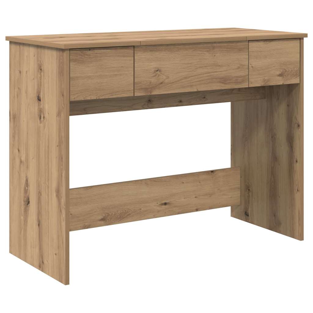 vidaXL Καλλυντικού Τραπέζι Artisan Oak 100 x 45 x 76 εκ.