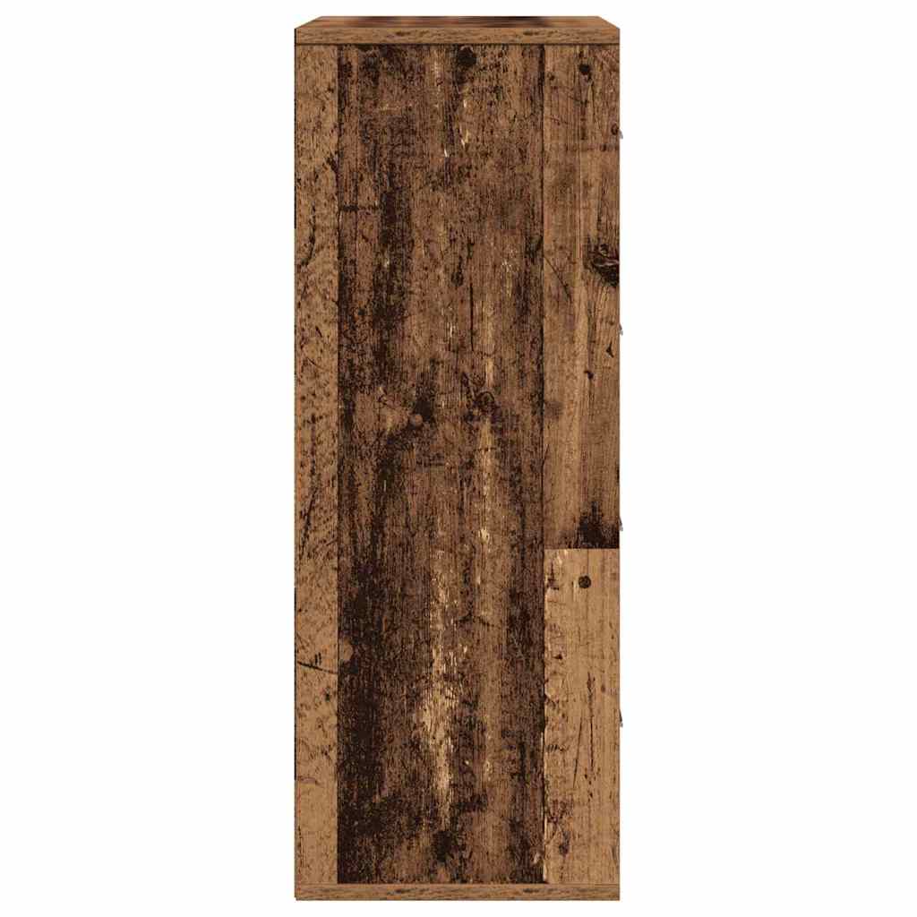 vidaXL Πλαϊνό γραφείο Παλιό ξύλο 60 x 31 x 84 εκ. Επεξεργασμένο ξύλο