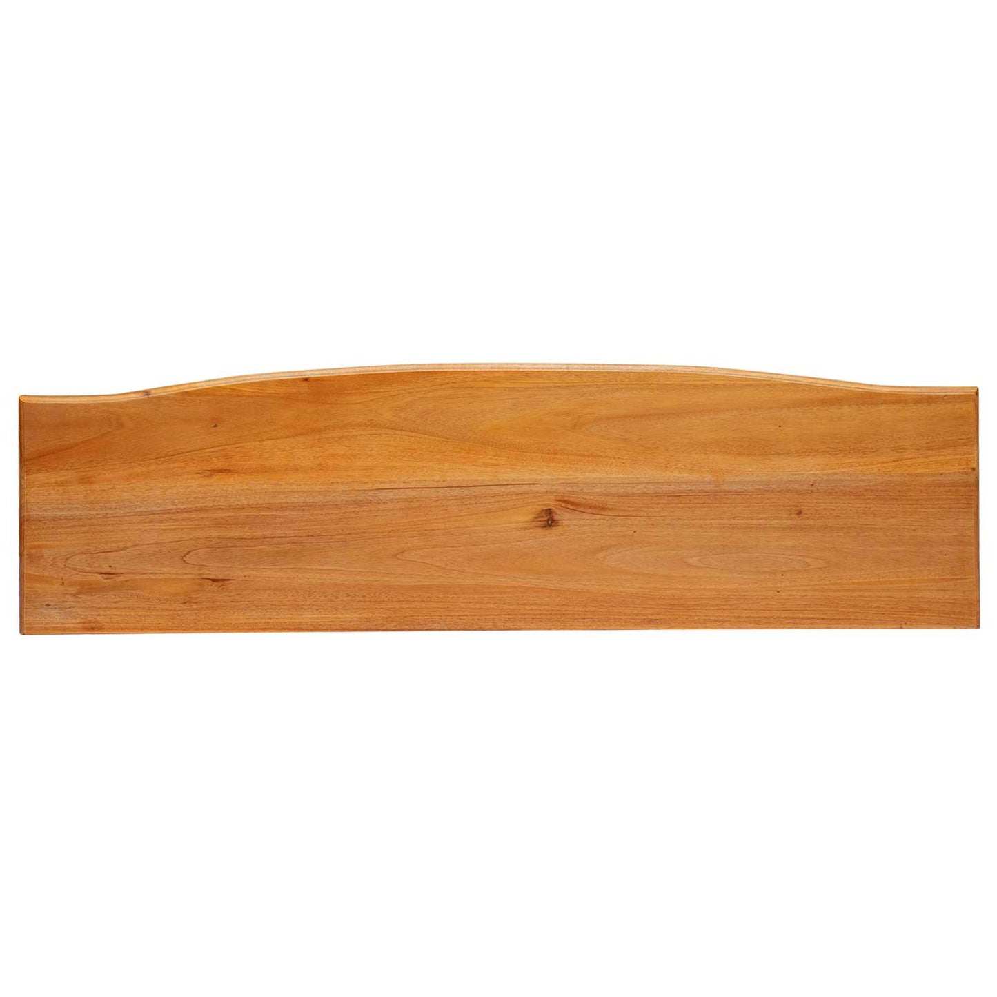 vidaXL Τραπέζι κονσόλας Φυσικό 115 x 32 x 76 εκ. Στερεό ξύλο Μαόνι