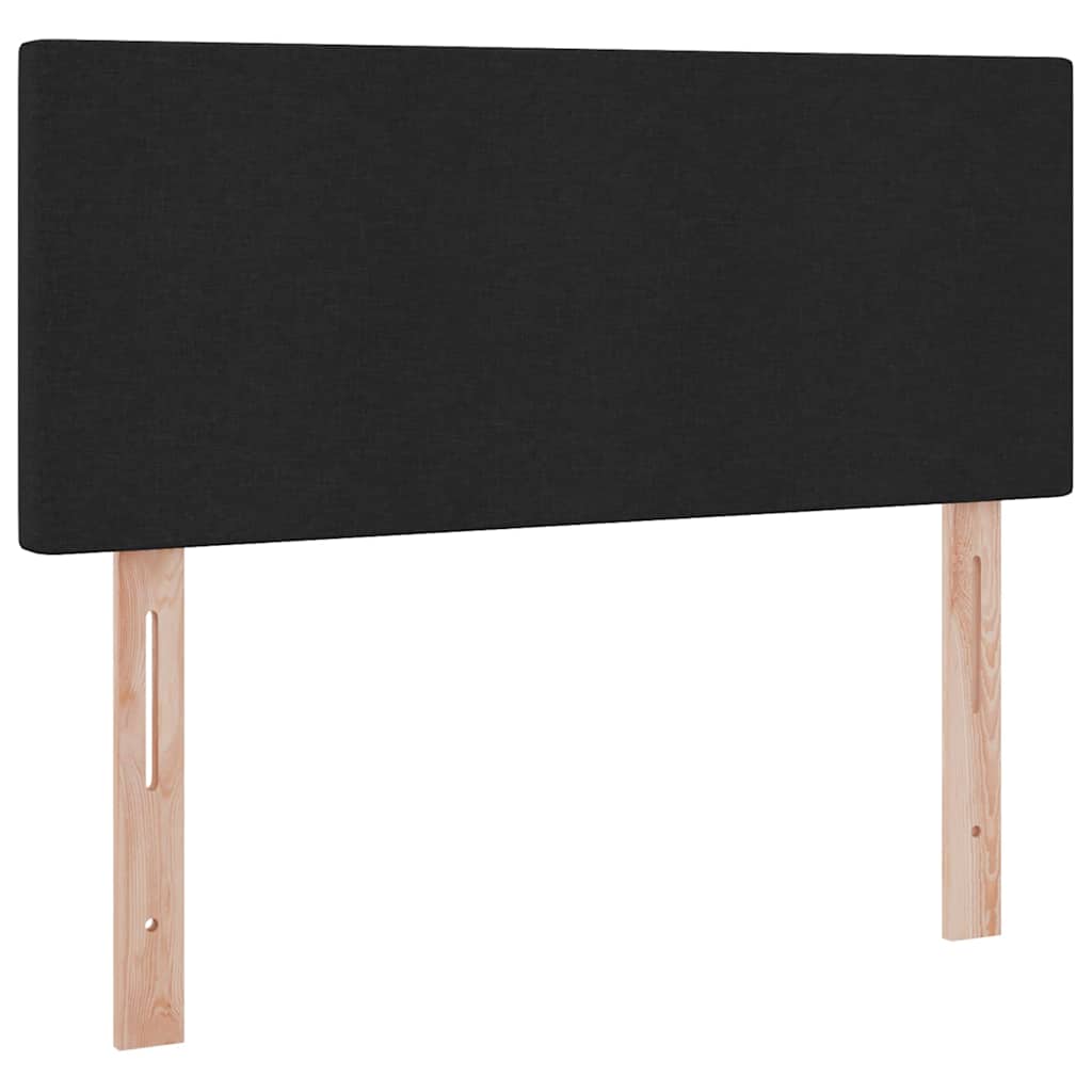 vidaXL Κρεβάτι με αποθηκευτικό χώρο και στρώμα Μαύρο 120 x 200 cm