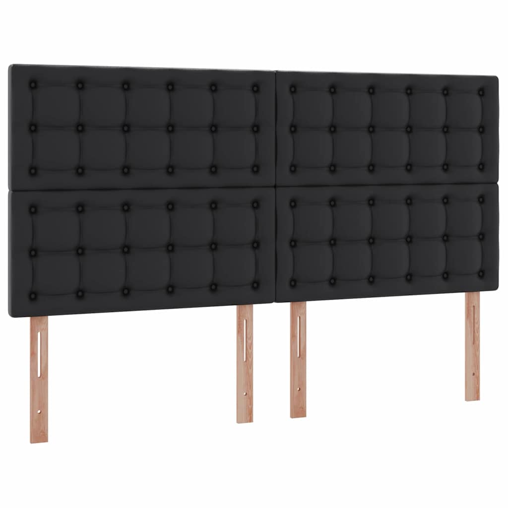 vidaXL Κρεβάτι με αποθηκευτικό χώρο και στρώμα Μαύρο 200 x 200 cm