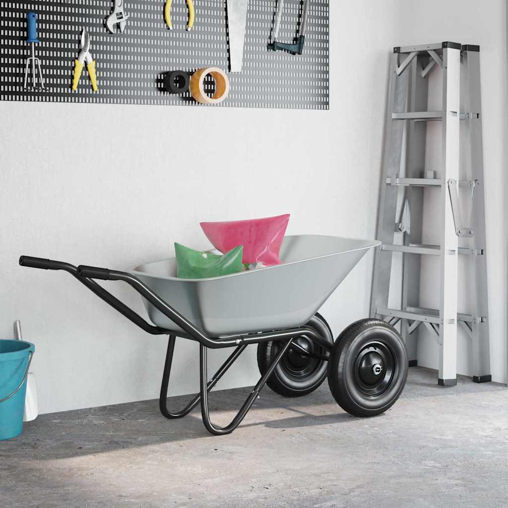 vidaXL Αντικατάσταση Δίσκου Χλοοκοπτικού Ασημί 88 x 60 x 32 εκ Ατσάλι