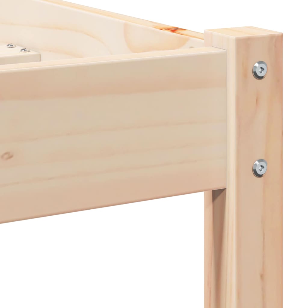 vidaXL Σκελετός Κρεβατιού με κεφαλάρι Καφέ 225,5 x 185,5 x 69,5 εκ.