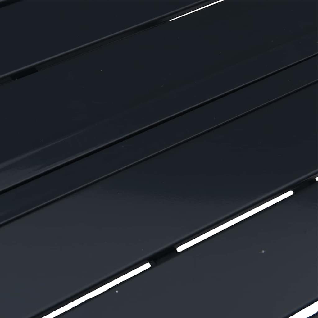 vidaXL Εξωτερικά Έπιπλα Ανθρακί Ατσάλι