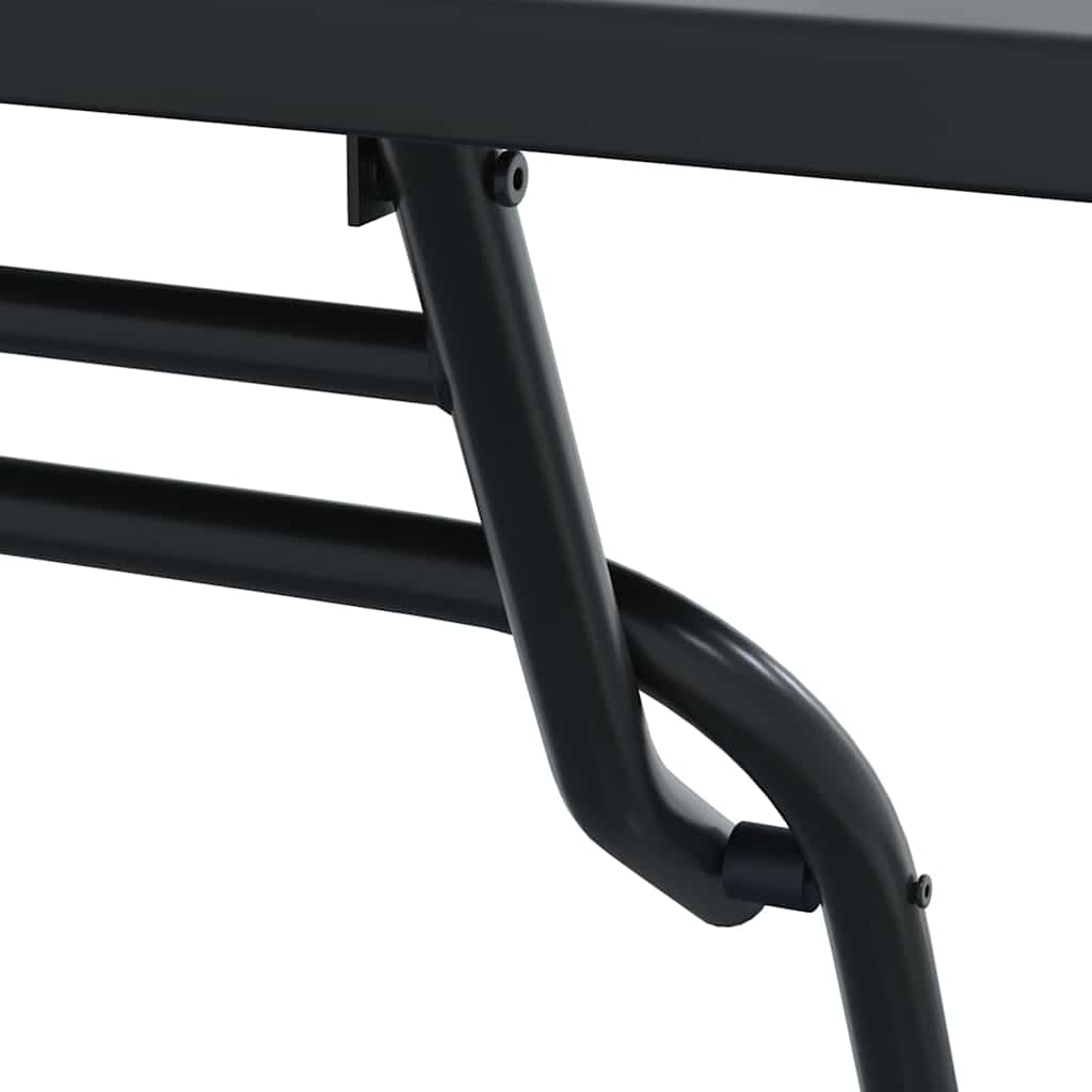 vidaXL Σετ μπιστρό 3 pcs Ανθρακί Ατσάλι