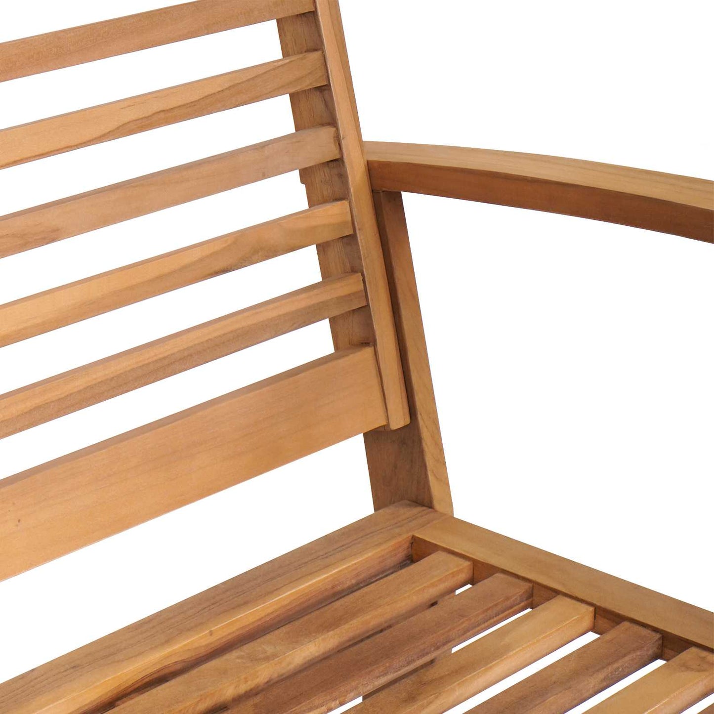 vidaXL Σετ Καναπέ Κήπου Φυσικό Μασίφ ξύλο teak