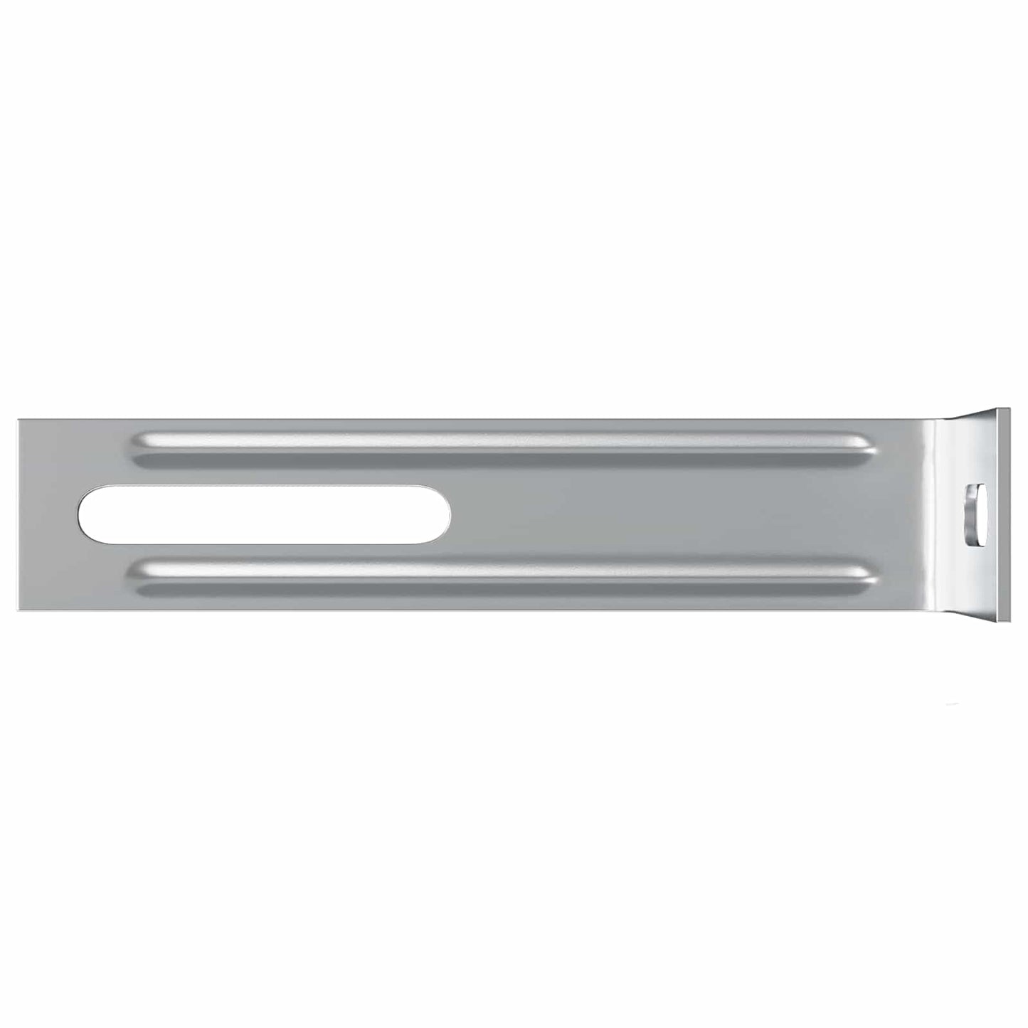 vidaXL Βραχίονας κατά της ανατροπής Μονόχρωμο 2 pcs Ασημί Σίδερο