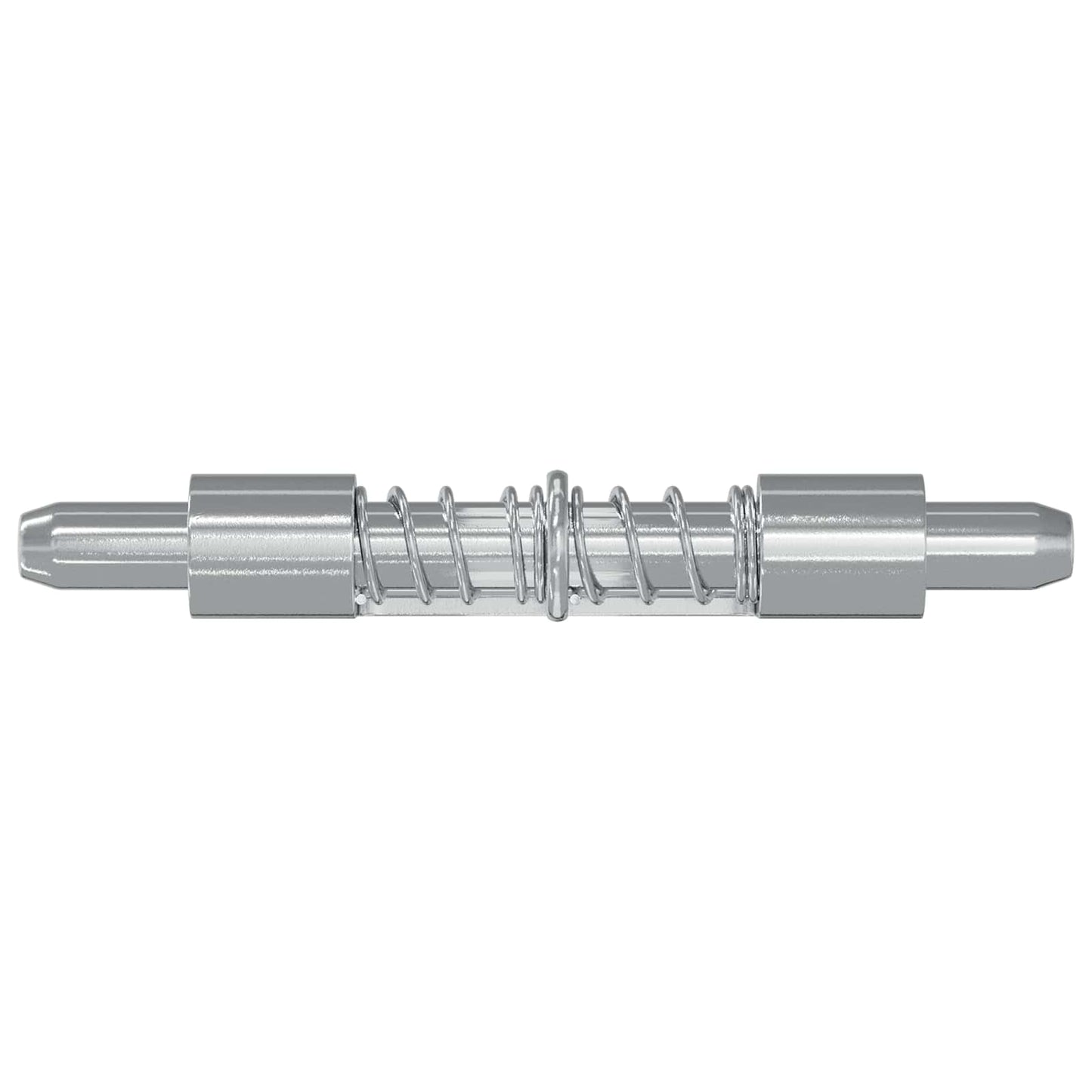 vidaXL Κλείστρο 2 pcs Ασημί 46 x 17 x 1,2 mm Ατσάλι