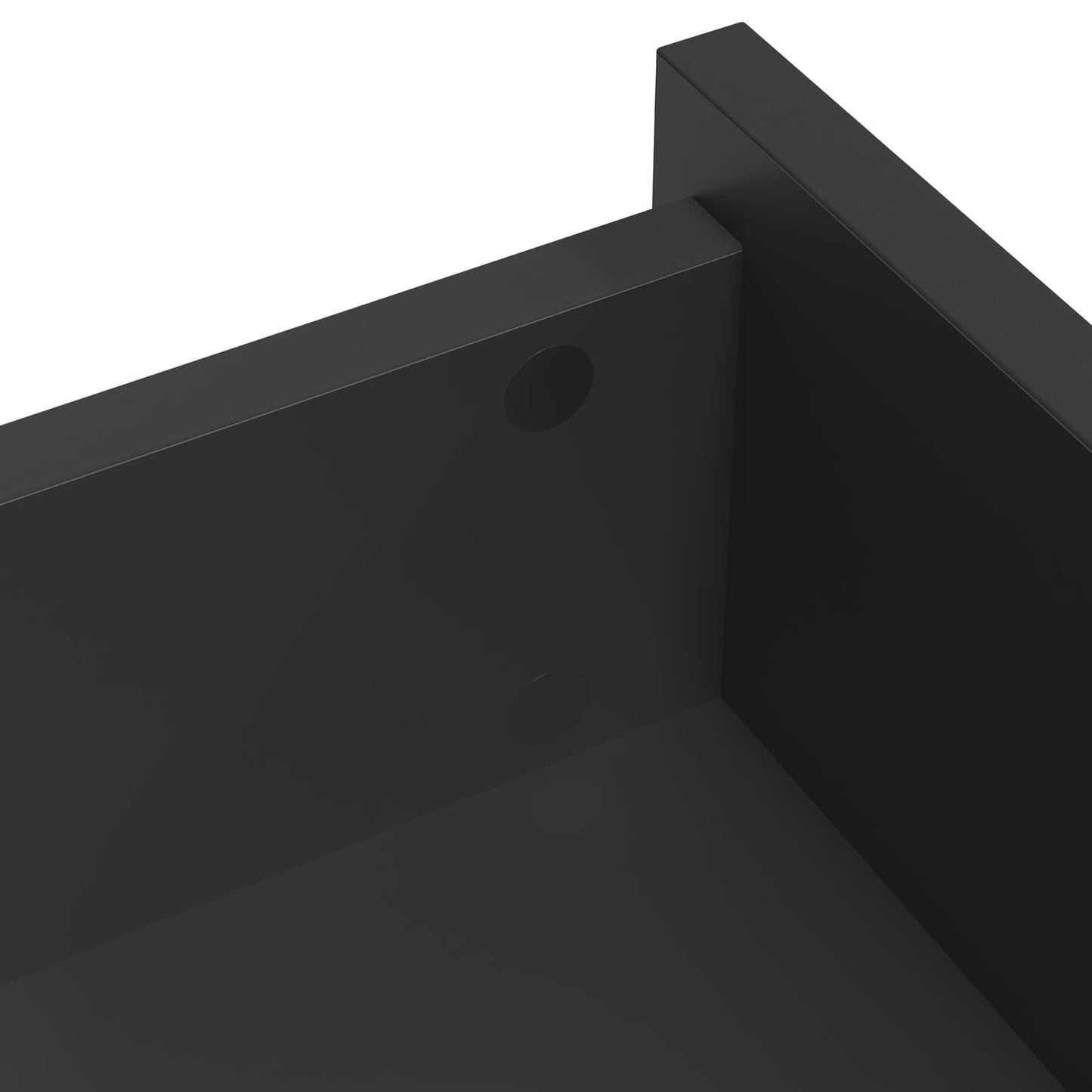 vidaXL Αυτοκόλλητη Κάλυψη Βιδών 12 pcs Μαύρο Ø 20 x 0,5 mm