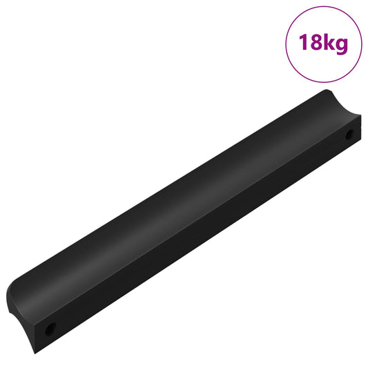 vidaXL Λαβή 973 pcs Μαύρο 106 x 7,4 x 15,5 mm Αλουμίνιο