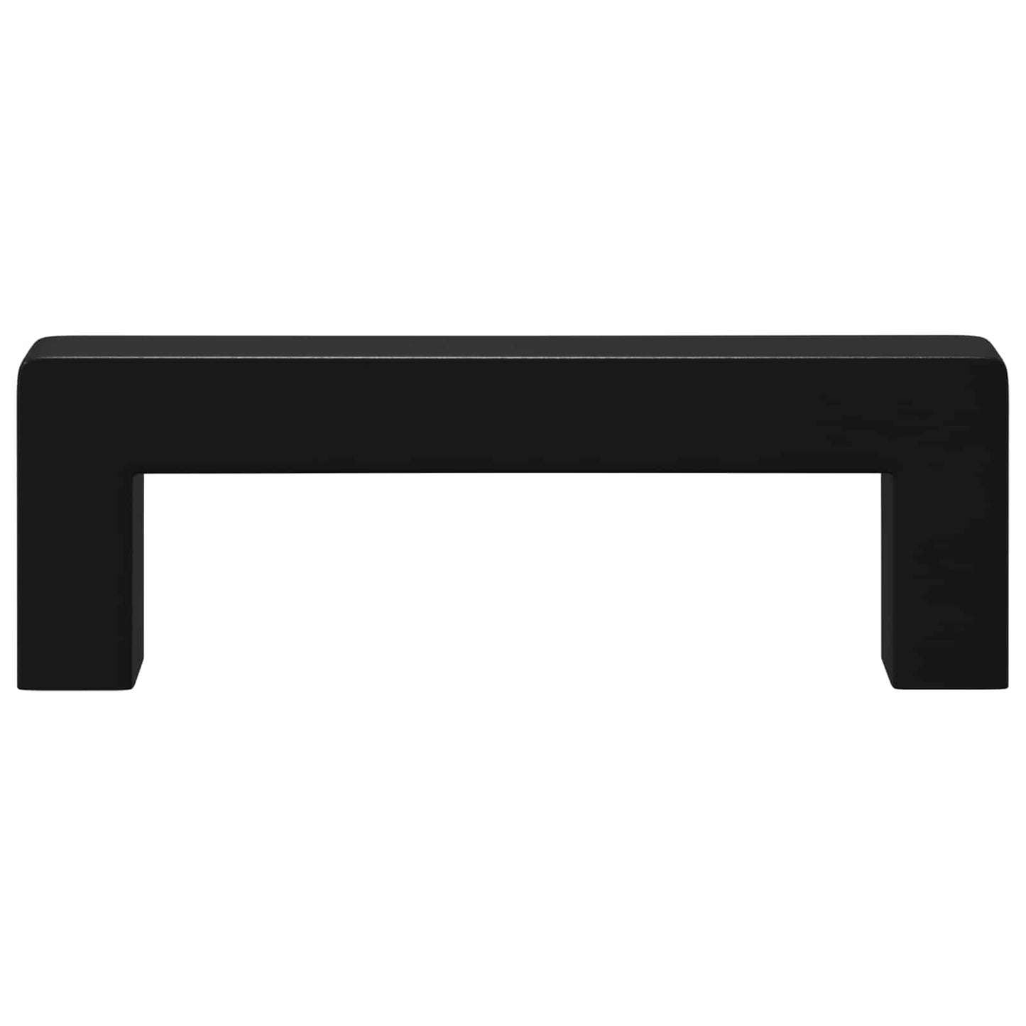 vidaXL Χειριστήριο Επίπλου 530 τμχ. Μαύρο 105 x 12 x 36 mm Σίδερο