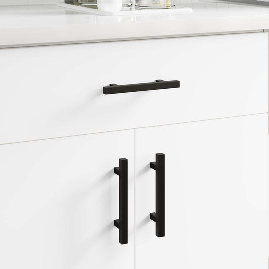 vidaXL Χειριστήριο Ντουλάπας 420 τμχ. Μαύρο 150 x 12,3 x 35,2 χιλ