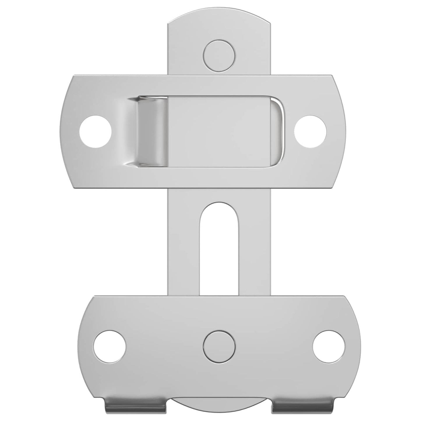 vidaXL Μεταλλικός κλειδαριάς πόρτας 12 pcs Ασημί 70 x 8 mm Ατσάλι