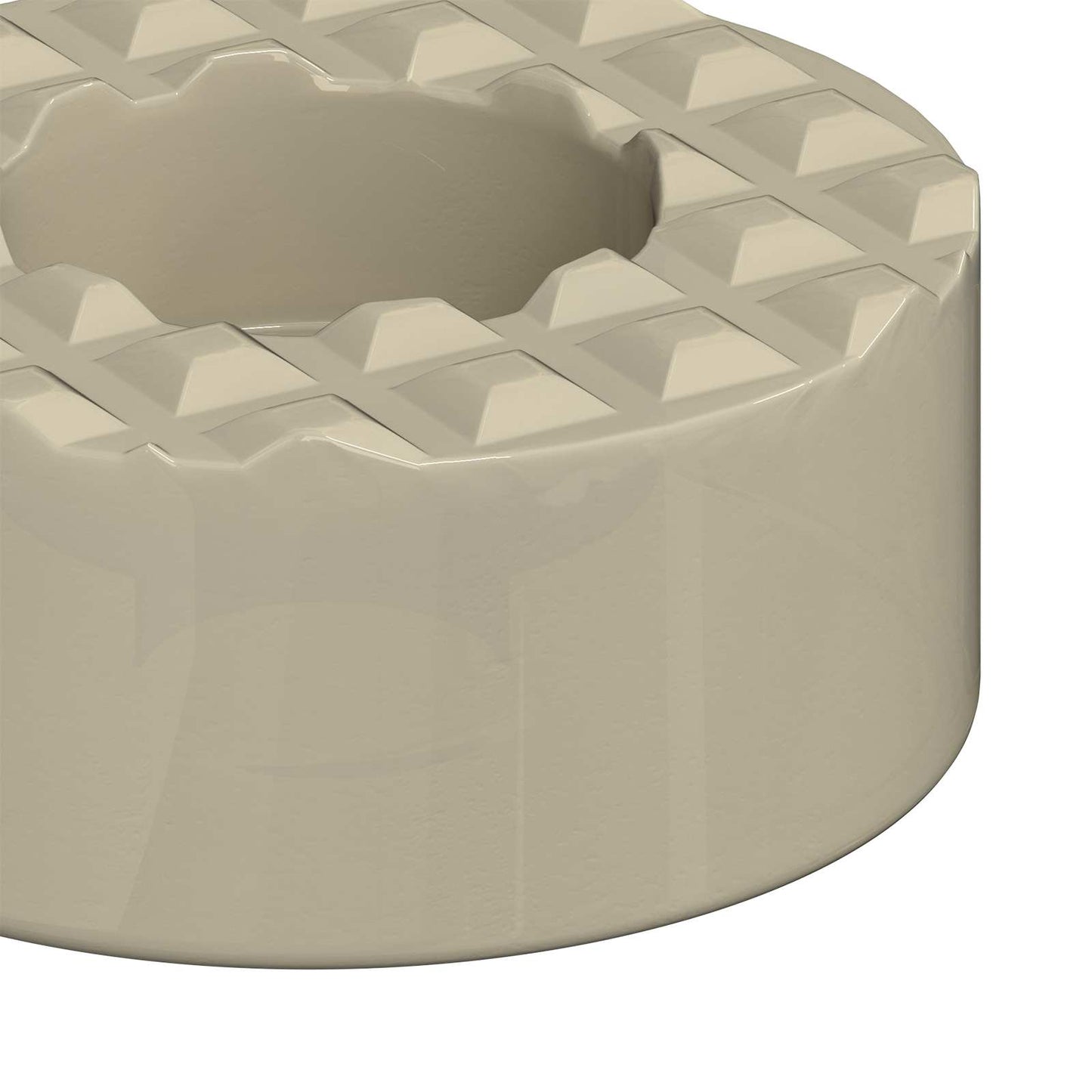 vidaXL Προστάτες ποδιού καρέκλας 2 pcs Διαφανές Ø 15 x 16 mm PVC