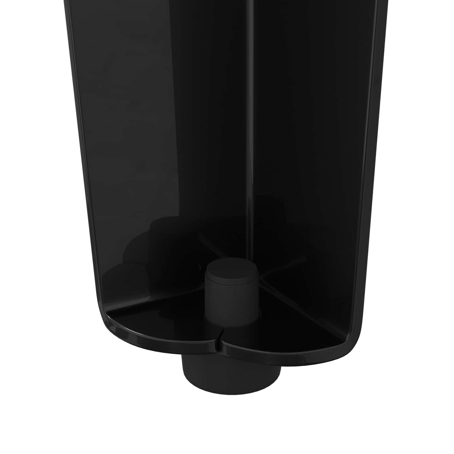 vidaXL Πόδια Επίπλων 2 τμχ. Μαύρο 54,1 x 54,1 x 100 mm Σίδερο