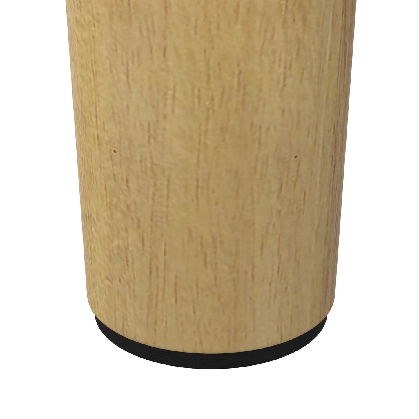 vidaXL Πόδια Επίπλων 2 pcs Καφέ Ø 44 x 100 mm Στερεό Ξύλο Ευκαλύπτου