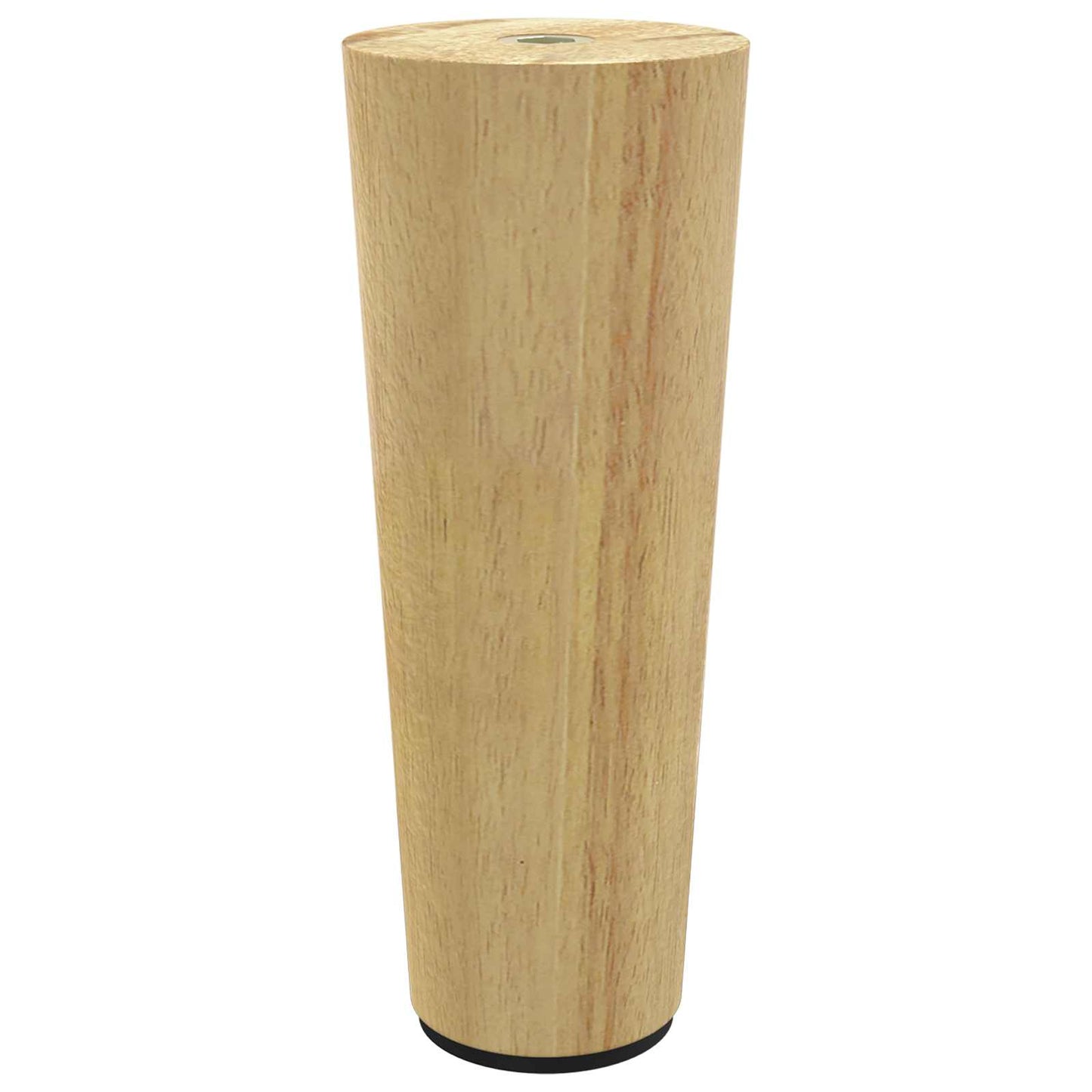 vidaXL Πόδια Επίπλων 2 pcs Καφέ Ø 44 x 100 mm Στερεό Ξύλο Ευκαλύπτου